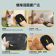 Pet electrostatic hair removal gloves household two-way hair brush