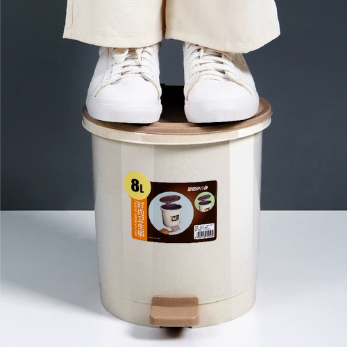 Мусорная банка с крышкой домашней туалетной туалетной кухни кухня спальня гостиная гостиная