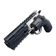 Sci-fi BRODAX44 game style revolver