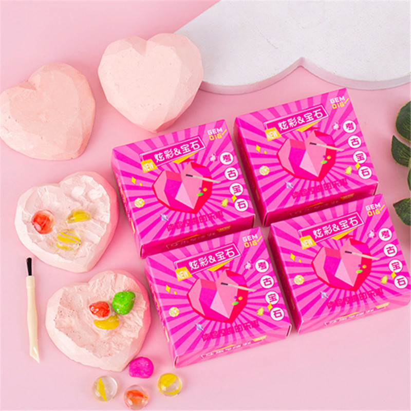 幼儿园活动小礼物儿童小礼品创意考古挖掘宝石小学生奖励奖品玩具