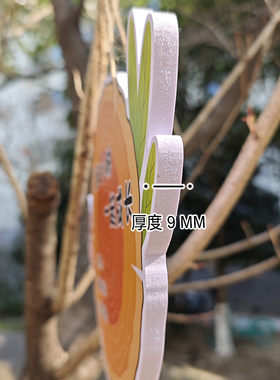 我们是树成长挂牌树牌认养牌