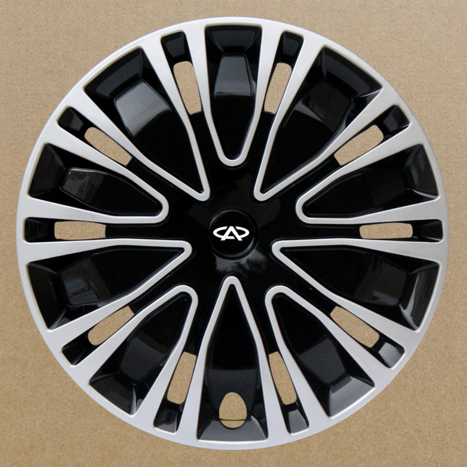 适用于奇瑞QQ3轮毂盖旗云2风云2A3A5E5铁钢圈装饰盖外壳帽轮毂罩 - 图1