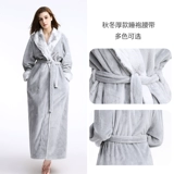 Коралловый бархатный ремень, фланелевый банный халат, тонкая пижама, шнурок на талию