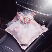 Swan inlaid bamboo charcoal bag car with new car except formaldehyde Peculiar Smell Woman In car Ornament Swing adorable decoration