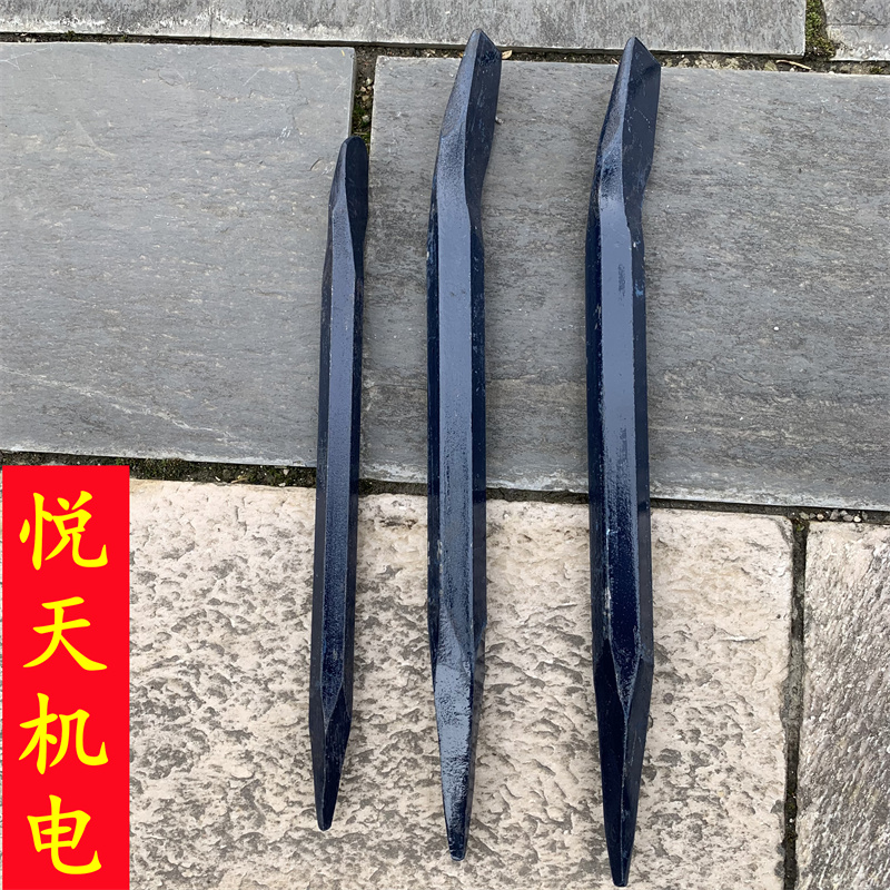 俩头扁直加粗重型撬棍 特种撬棍 撬棒/撬杠/六角钢/钢钎34*1.5米 - 图0