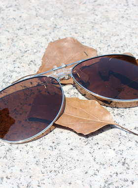 近视墨镜片夹片男钓鱼眼镜女开车超轻偏光眼镜夹片近视太阳镜男潮