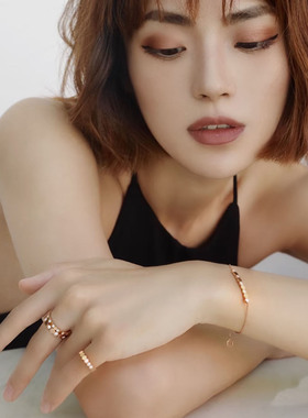 【正确版】蜂巢戒指女轻奢指环