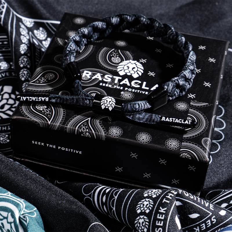 RASTACLAT官方正品 腰果花限定 多配色 男女生情侣款小狮子手链绳 - 图2