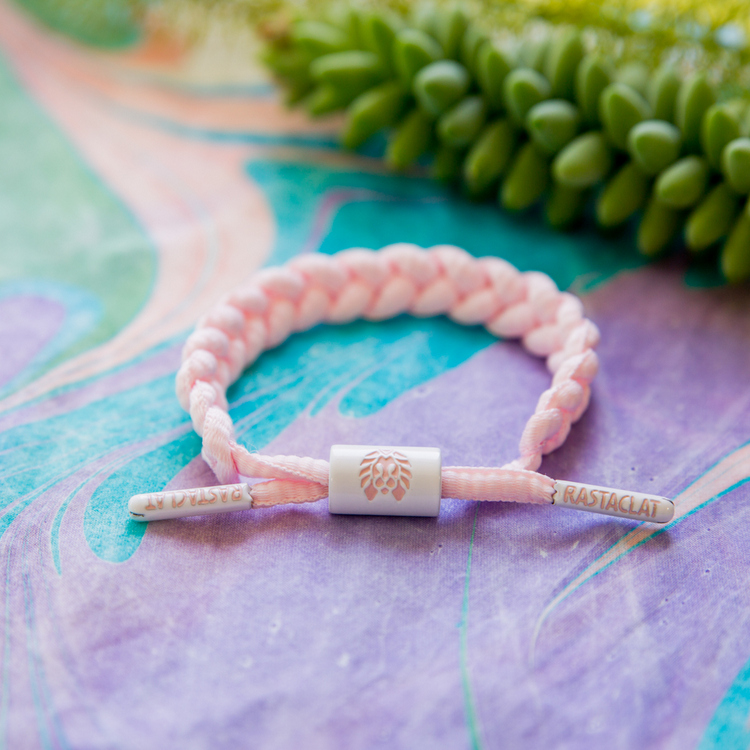 RASTACLAT官方正品 迷你系列 少女粉 迷你女生款情侣小狮子手链绳 - 图2