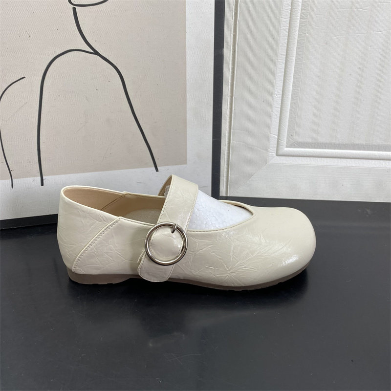 撤柜断码处理女鞋2026春季款时尚复古一字带玛平底浅口圆头小皮鞋,淘宝优惠券,粉丝福利购,淘宝优惠卷