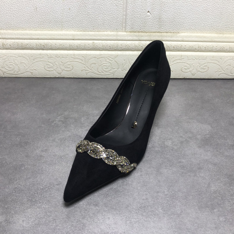 撤柜断码处理女鞋2026春季新时尚浅口尖头细高跟水钻百搭气质女鞋,淘宝优惠券,粉丝福利购,淘宝优惠卷