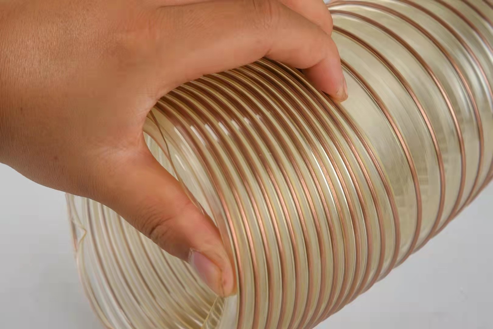 ZR120进口意大利IPL品牌高性价比透明PU铜钢丝耐磨物料抽吸尘软管,淘宝优惠券,粉丝福利购,淘宝优惠卷