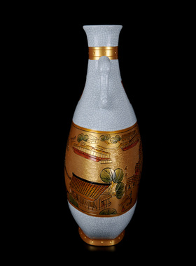 大花瓶中式风商务礼品创意陶瓷