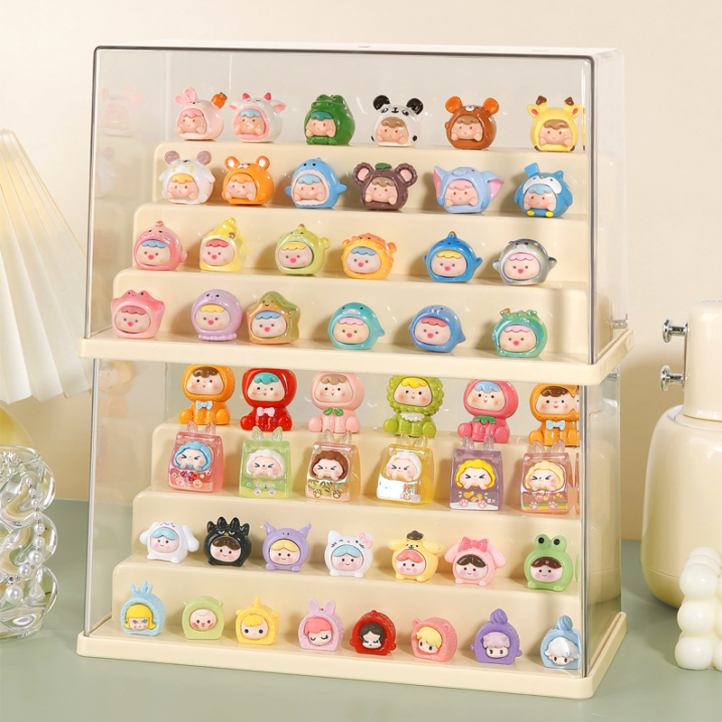 Star Man Cute Particle Storage Display Box Blind Box Display Rack