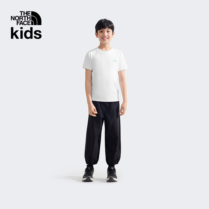 北面童装SunChase儿童防晒抑臭速干短袖T恤男女TheNorthFace|8DCT,淘宝优惠券,粉丝福利购,淘宝优惠卷