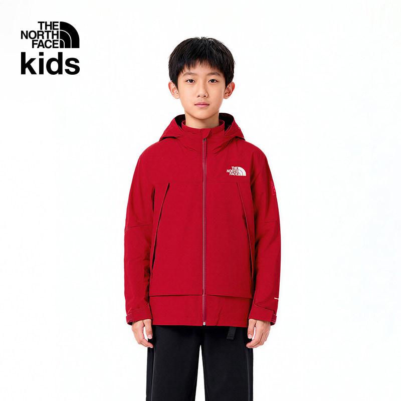 北面马年新款儿童冲锋衣男女童防水外套户外TheNorthFace|8DR0,淘宝优惠券,粉丝福利购,淘宝优惠卷