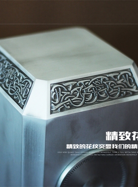 漫威周边11雷神之锤金属摆件
