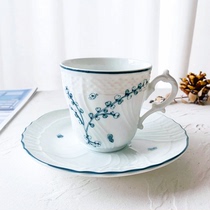 Domestic Spot Richard Ginori Italian Blue Plum Porcelain Coffee Cup Tea Cup 200ml