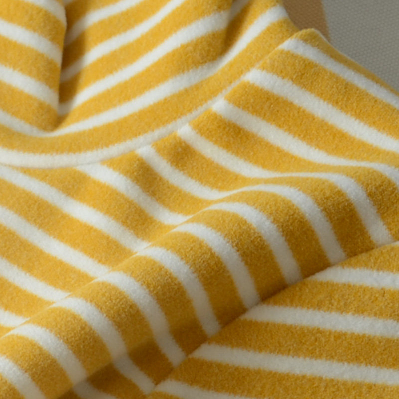 儿童加绒打底衫  男童女童半高领条纹上衣 秋冬长袖T恤保暖内衣,淘宝优惠券,粉丝福利购,淘宝优惠卷