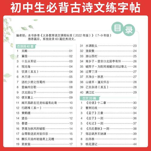 一本暑假练字帖初中生专用正版初中必背古诗文衡水体英语字帖中考满分作文单词词汇默写本每日一练语文字贴七八九年级上册下册备 - 图0