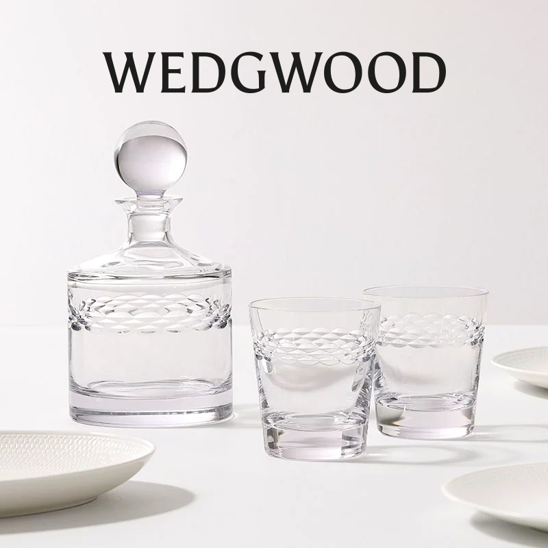WEDGWOOD威基伍德NEO CRYSTAL水晶冷饮杯威士忌杯礼盒水杯 - 图1