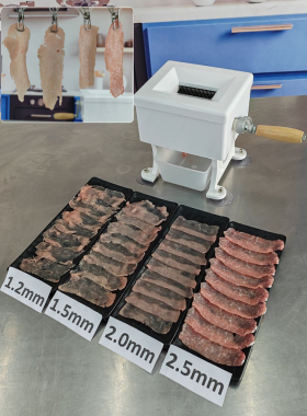 手动切肉片机1.5mm切熟食不锈钢