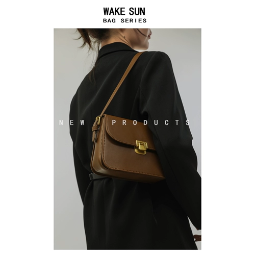 Ретро сумка на одно плечо, премиум класс, японские и корейские, в западном стиле