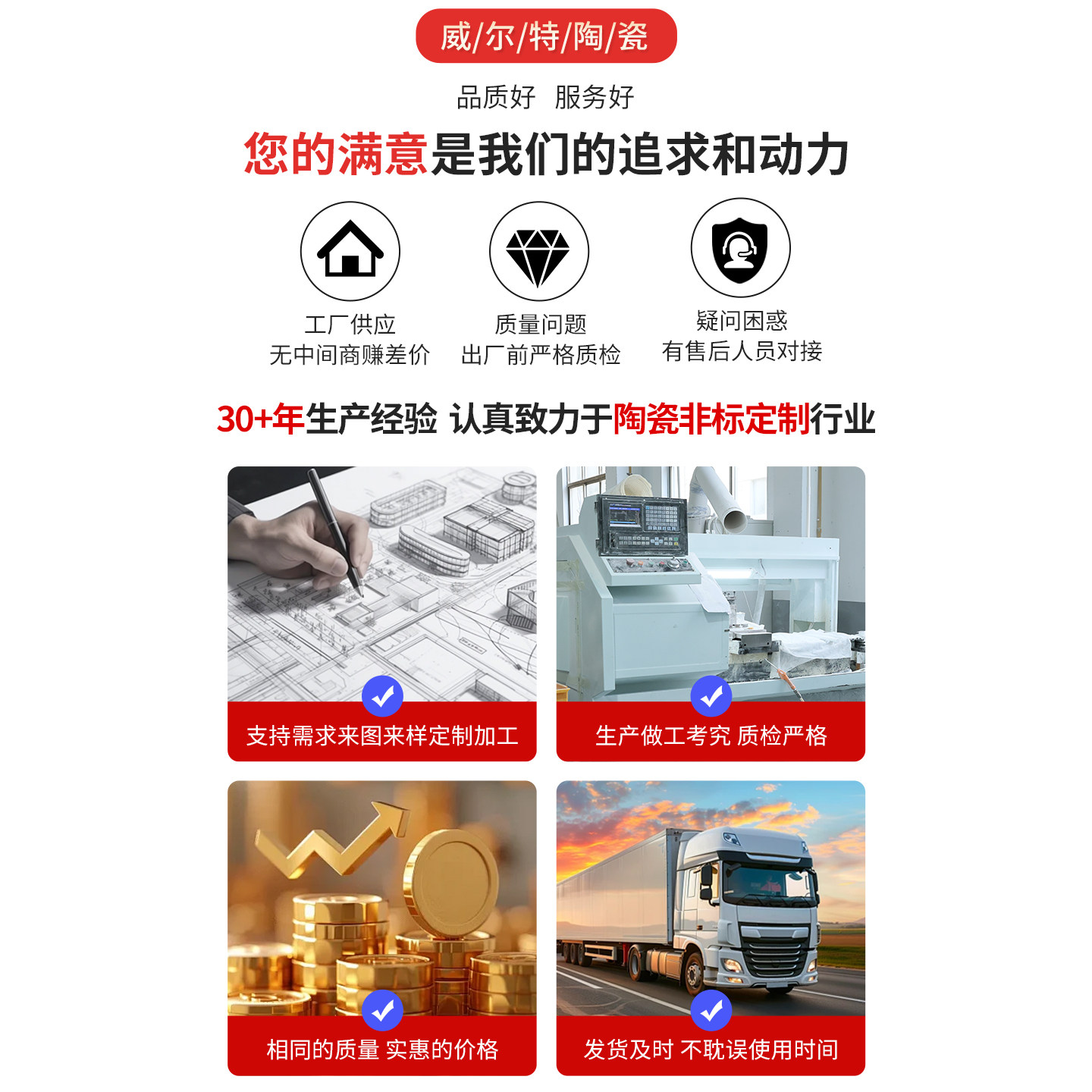 氧化铝陶瓷件定制加工耐高温耐磨绝缘氧化锆陶瓷片环套柱工业电子,淘宝优惠券,粉丝福利购,淘宝优惠卷