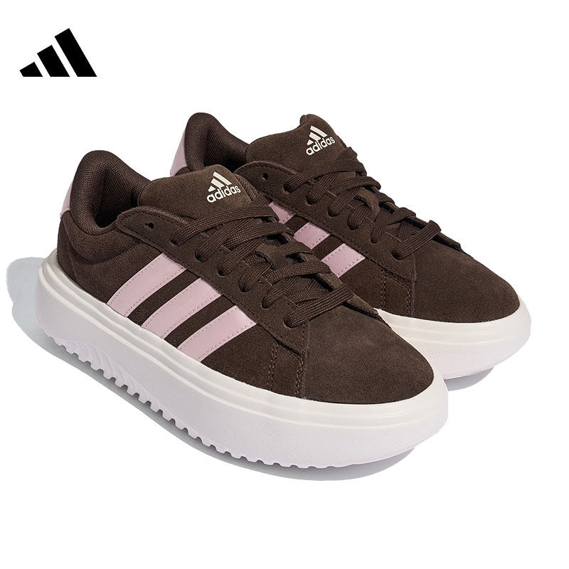 adidas阿迪达斯女鞋GRAND COURT运动鞋休闲鞋KI5137,淘宝优惠券,粉丝福利购,淘宝优惠卷