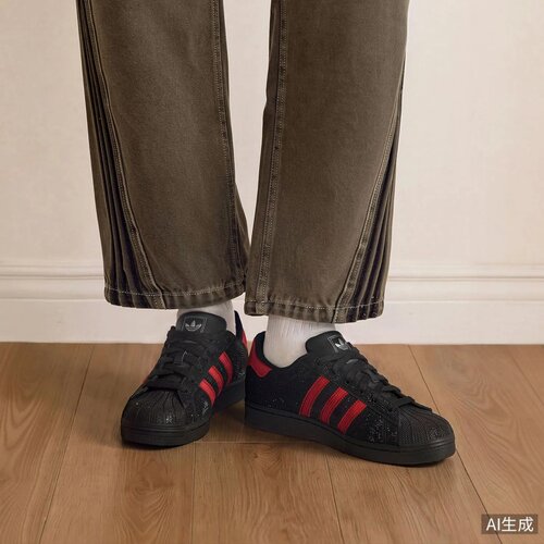 adidas阿迪达斯三叶草系列 女子 SUPERSTAR II W 休闲鞋 KJ4651 - 图1