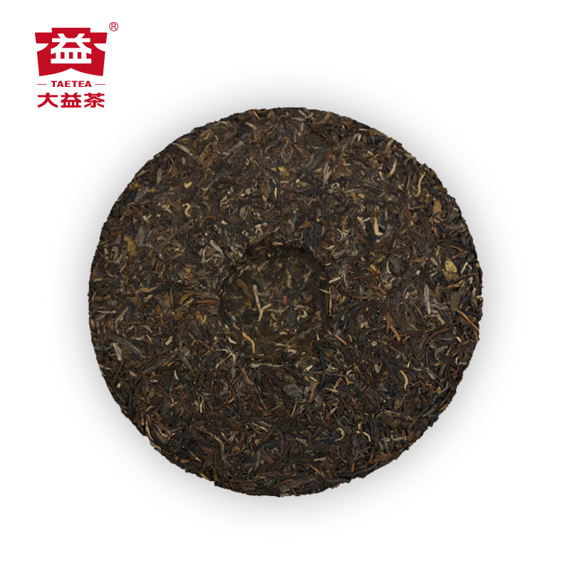 大益普洱茶生茶2021年 8582普洱茶饼357g 2101批次云南西双版纳 - 图1