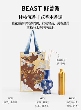 野兽派桂枝沉香居室香薰礼盒