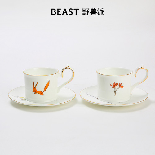 野兽派小王子骨瓷茶具茶壶茶杯礼盒生日新婚礼物 - 图3