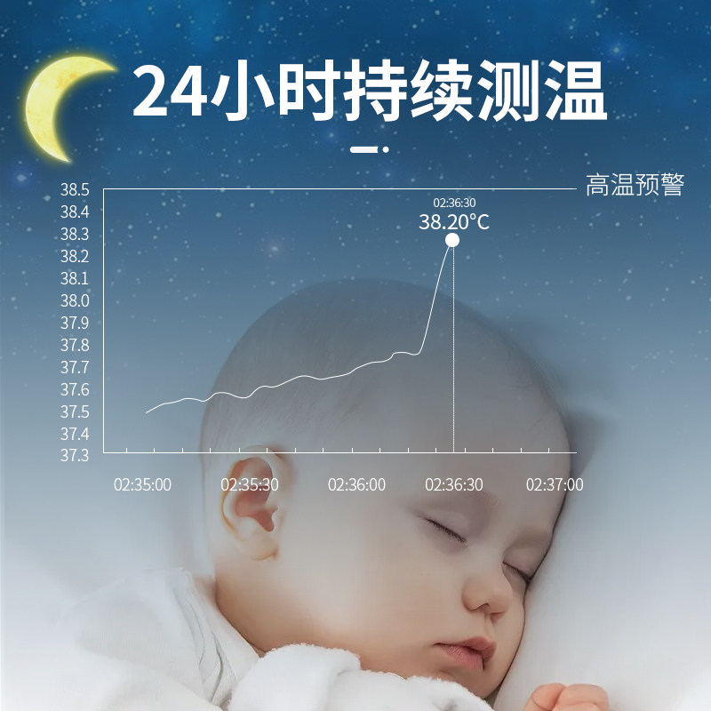 小米电子体温计秒秒测宝宝体温计 悦康大药房体温计类