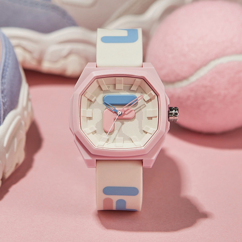 fila 2021新款情侣运动防水老爹手表 辰诺手表国产腕表