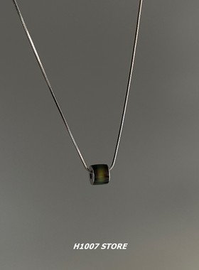 感温变色小蛮腰项链男士潮牌爆款