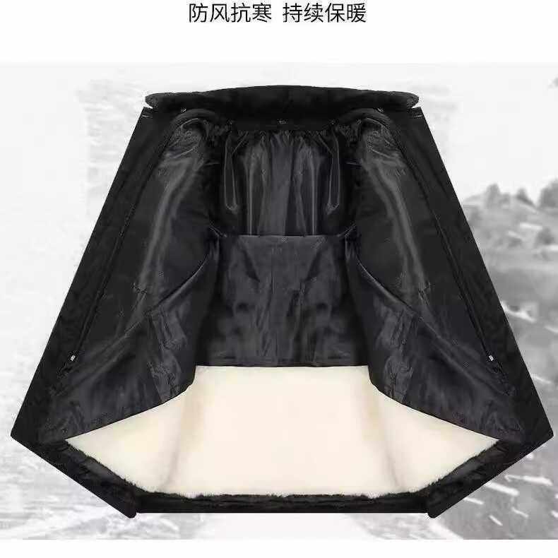 皮毛一体羊皮袄外套羊毛棉袄男劳保加厚棉服可拆卸棉衣工装执勤服,淘宝优惠券,粉丝福利购,淘宝优惠卷