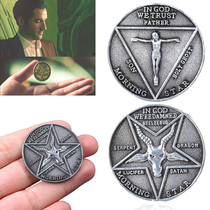 TV Show Lucifer Morningstar Satanic Pentecost Cosplay Coin C