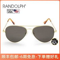 United States Randolph Randolph Randolph Sunglasses Mens Association and Machine Glass Mirrors Outdoor Sunglasses Man