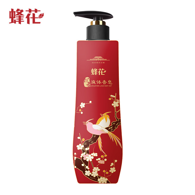 蜂花液体香皂500g甄选香木沐浴露 上海香皂香皂