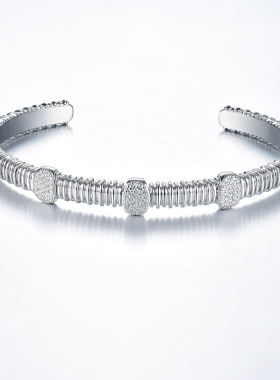 卓蝶珠宝纯银18k黄金小众设计款