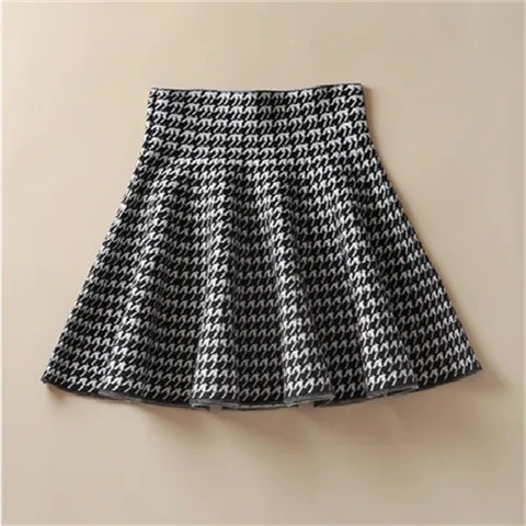 高腰百褶针织半身裙女士秋冬优雅设计感小个子a字短裙显瘦不显跨,淘宝优惠券,粉丝福利购,淘宝优惠卷