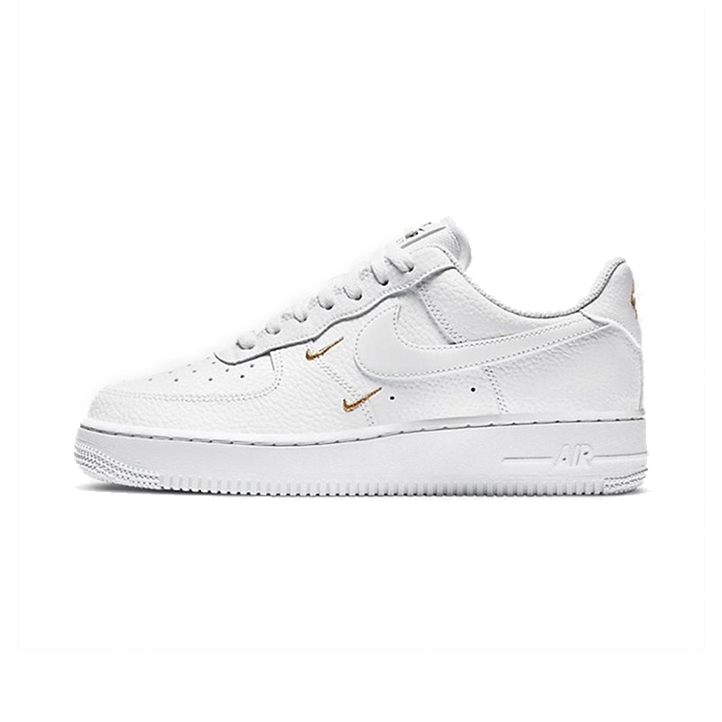 Nike Air Force 1 Low AF1纯白 白金双钩 空军一号板鞋CT1989-101 - 图3