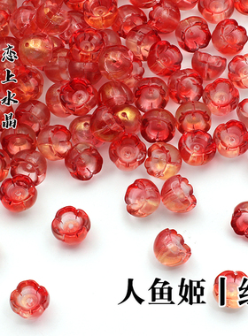 diy发簪古风步摇流苏吊坠花心