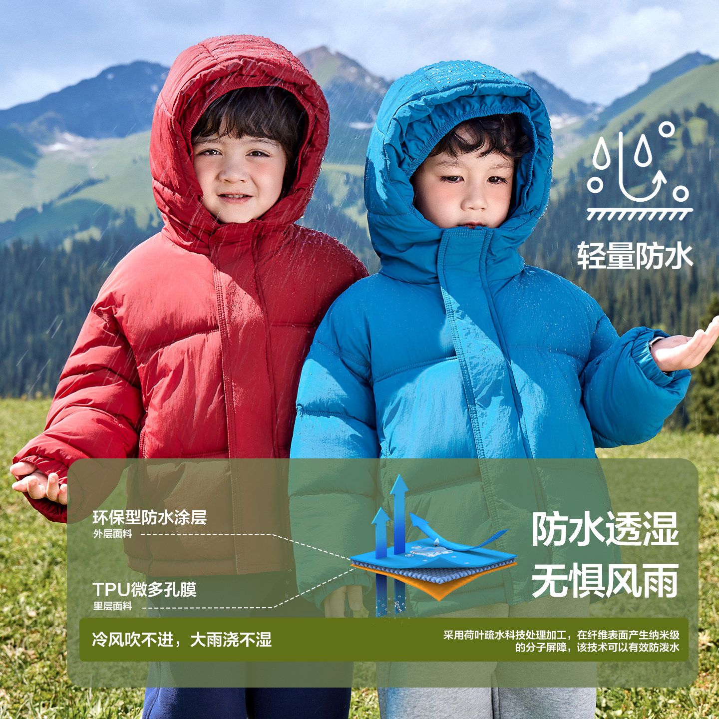 右欧男童棉服外套冬装秋冬款红色童装儿童宝宝厚上衣冬季棉袄男宝,淘宝优惠券,粉丝福利购,淘宝优惠卷