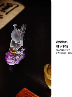 心缘堂琉璃四十二手香插香器手工