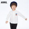 Annai children's clothing boys' shirt lapel long-sleeved top autumn XB411643