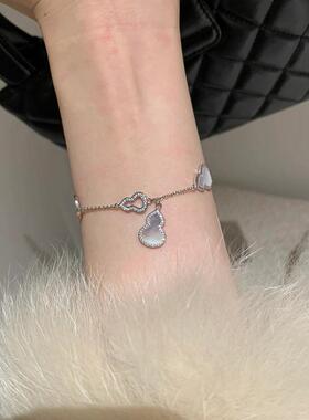 合金手链 简约福禄葫芦手链轻奢小众设计高级感2026年本命年