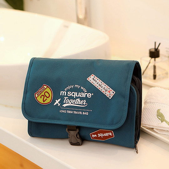 Trousse de toilette humide et sèche de grande capacité msquare