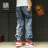 Космонавт, японские трендовые штаны, оверсайз